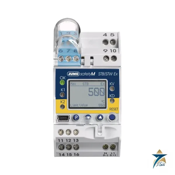 JUMO safetyM STB/STW Ex safety temperature limiter, type 701155