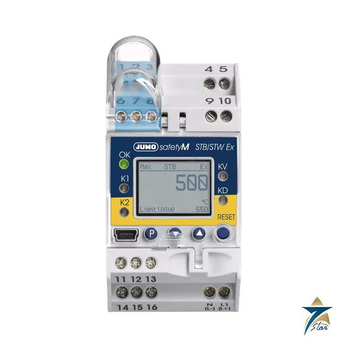 JUMO safetyM STB/STW Ex safety temperature limiter, type 701155