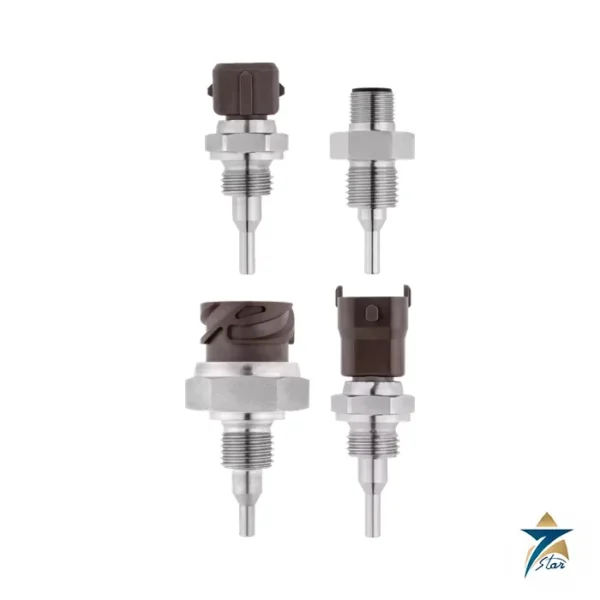 JUMO VIBROtemp 902040 screw-in RTD temperature probe with plug connector
