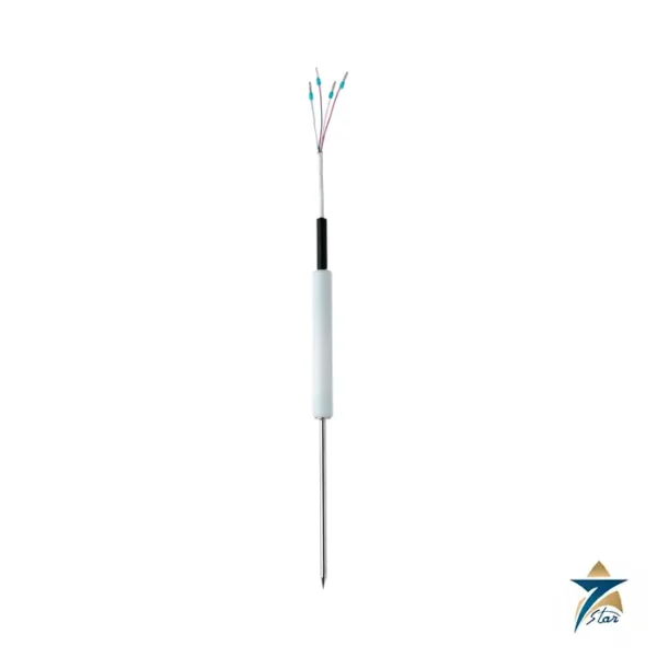 JUMO FOODtemp 902350 insertion RTD temperature probe with handle and cable