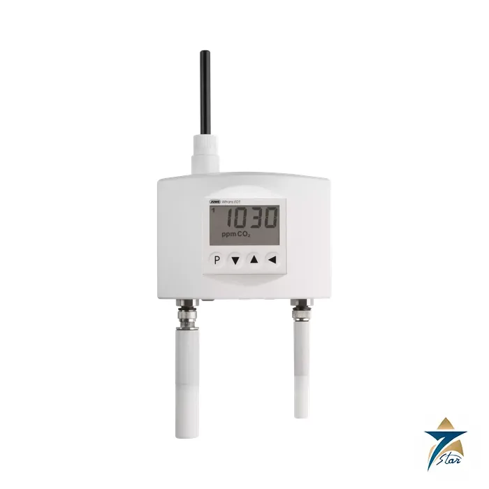 JUMO Wtrans E01 wireless measuring probe for humidity, temperature and CO2, type 902928