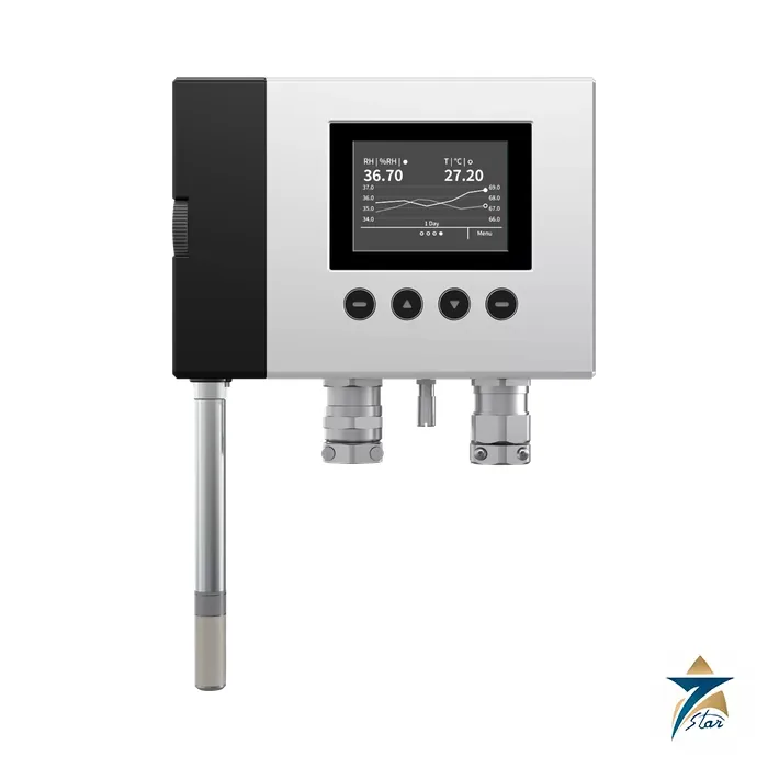 JUMO 907037 intrinsically safe humidity and temperature transmitter, wall-mount version JUMO 907037 intrinsically safe humidity and temperature transmitter, wall-mount version