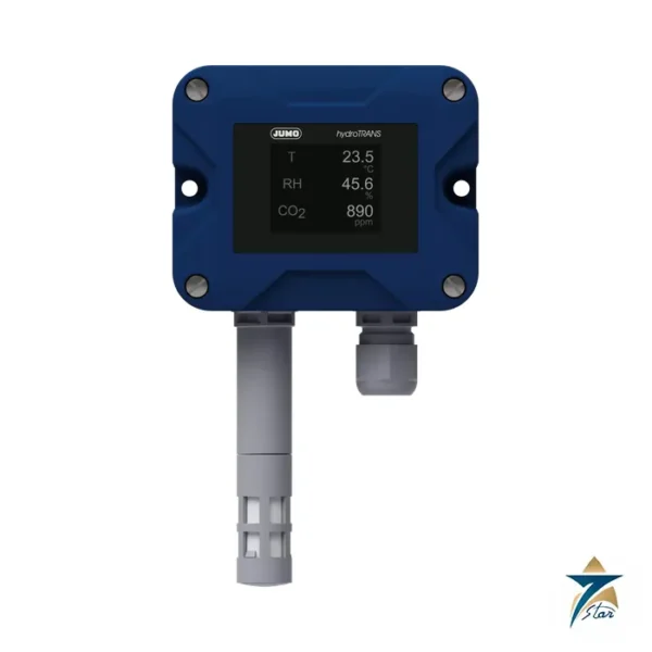 JUMO hydroTRANS S20 wall-mount humidity and temperature transmitter, type 907042