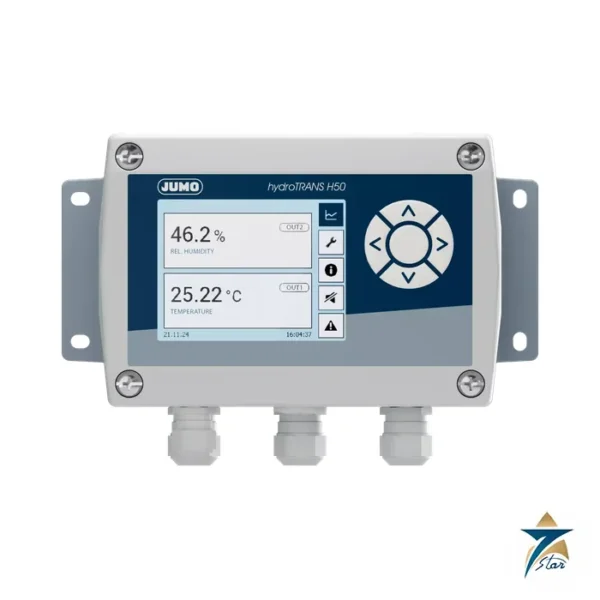 JUMO hydroTRANS H50 industrial humidity and temperature transmitter, type 907055