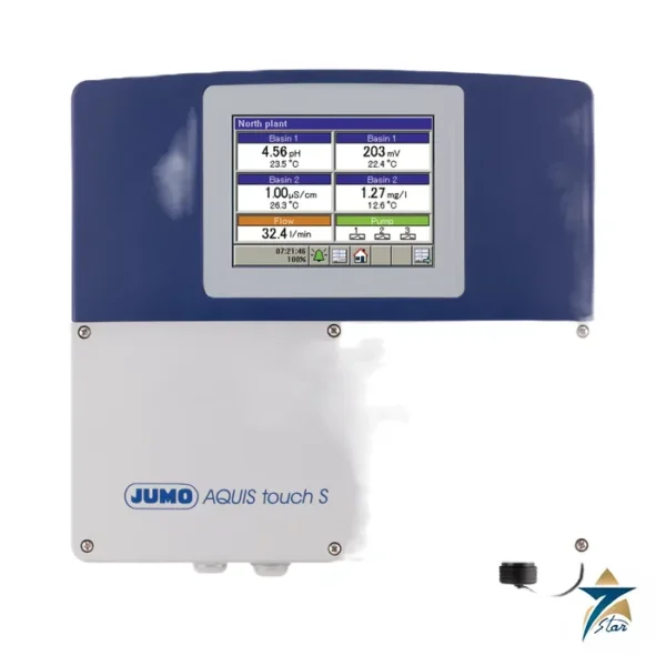 JUMO AQUIS touch S multichannel liquid analysis device
