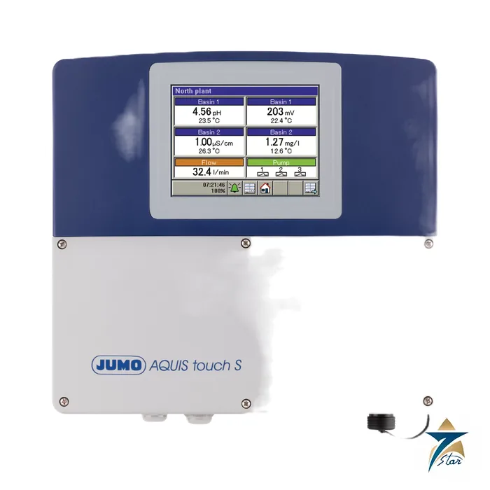 jumo-aquis-touch-s-liquid-analysis-controller JUMO AQUIS touch S multichannel liquid analysis device