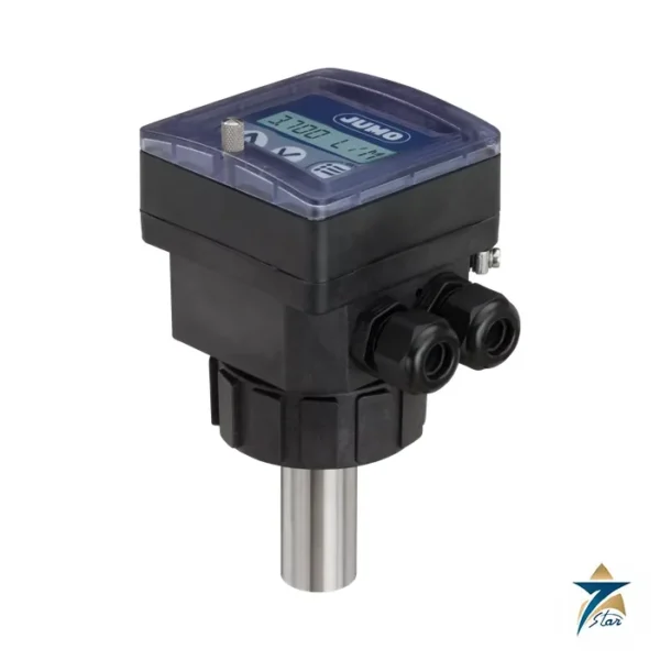 JUMO flowTRANS MAG I02 plug-in electromagnetic flowmeter with display