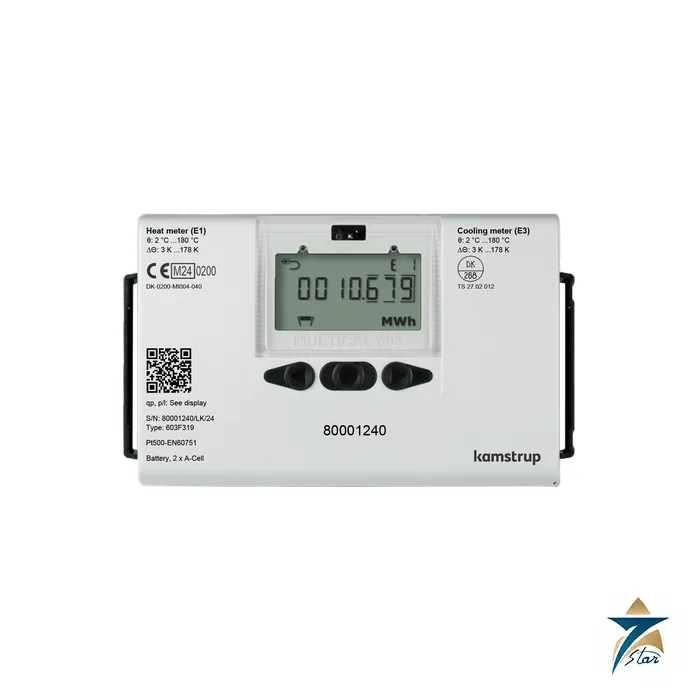 Kamstrup MULTICAL 603 Heat and Cooling Energy Calculator Kamstrup MULTICAL 603 Heat and Cooling Energy Calculator Supplied by Seven Star LLC