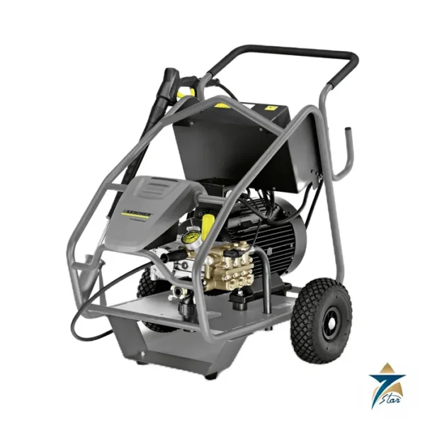 Kärcher HD 9/50-4 Cage ultra-high pressure cleaner in protective cage frame