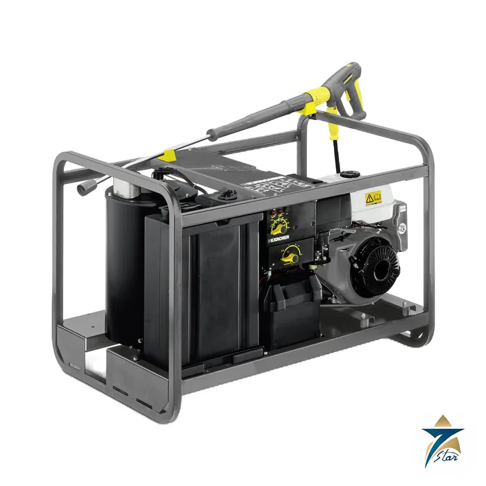 karcher-hds-1000-de Kärcher HDS 1000 De diesel engine hot water high-pressure cleaner in cage frame