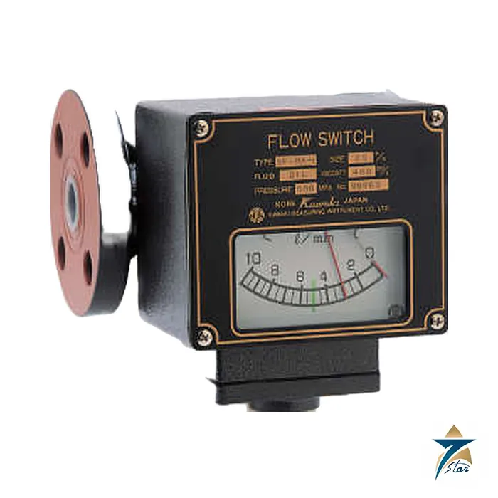 Kawaki SF-MA Flow Switch and SF-M Flow Meter, Drag Plate Type Kawaki SF-MA Flow Switch and SF-M Flow Meter, Drag Plate Type
