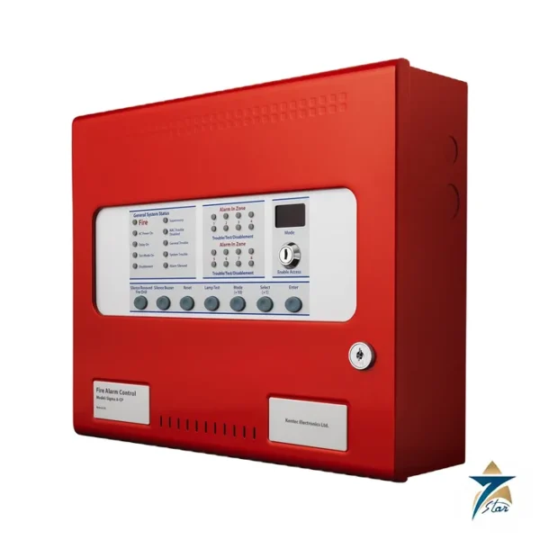 Kentec Sigma A-CP UL864 conventional fire control panel (family photo from manufacturer)