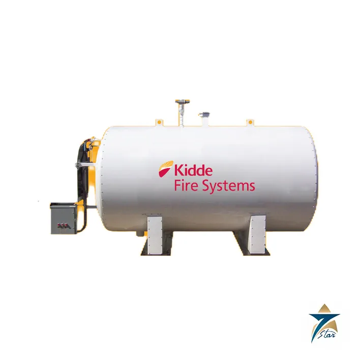 Kidde CARDOX low-pressure CO2 bulk storage tank Kidde CARDOX low-pressure CO2 bulk storage tank