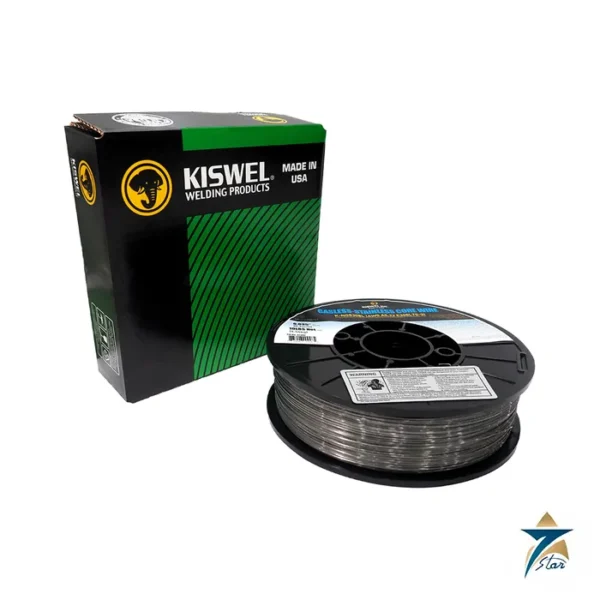 KISWEL K-NGS308L gasless stainless wire spool and box