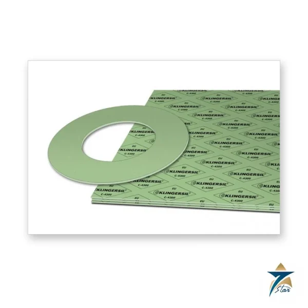 Klinger KLINGERSIL C-4300 gasket sheet and ring gasket