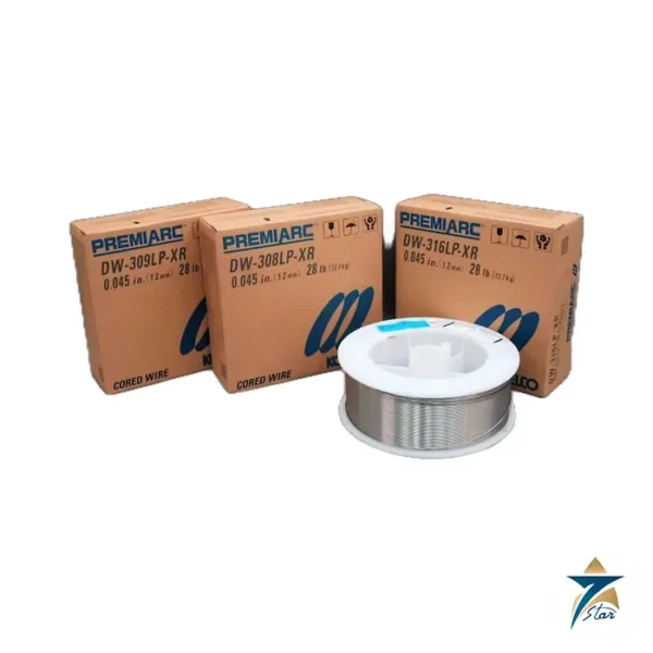 Kobelco PREMIARC DW-316LP-XR flux-cored wire with DW-309LP-XR and DW-308LP-XR