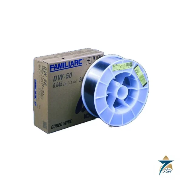 Kobelco DW-50 Rutile Flux-Cored Welding Wire for Carbon Steel Supplied by Seven Star LLC