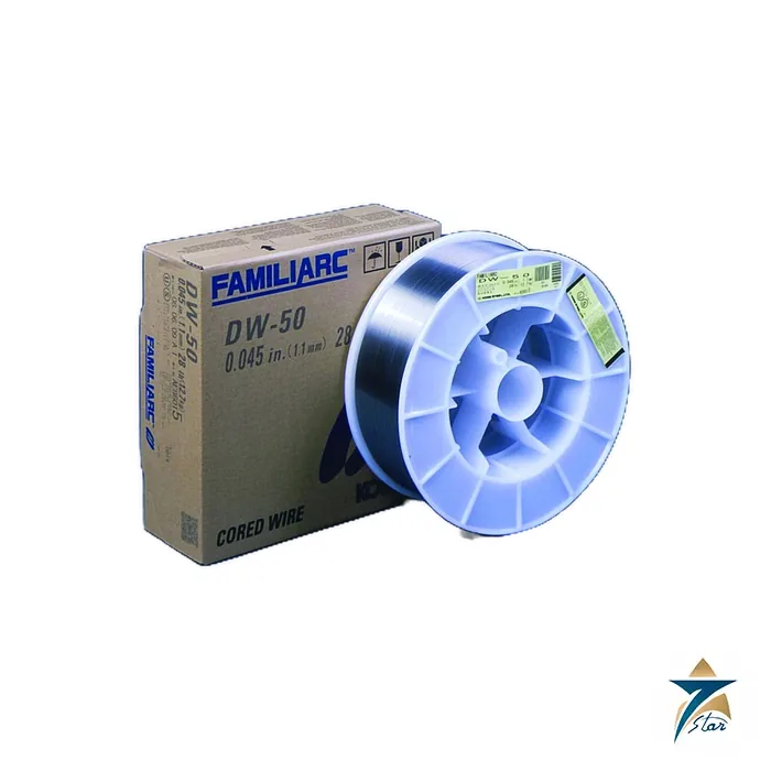 Kobelco DW-50 Rutile Flux-Cored Welding Wire for Carbon Steel Kobelco DW-50 Rutile Flux-Cored Welding Wire for Carbon Steel Supplied by Seven Star LLC