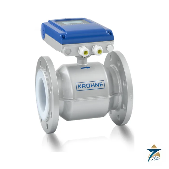 krohne-optiflux-4100-process-electromagnetic-flowmeter KROHNE OPTIFLUX 4100 W electromagnetic flowmeter with PTFE liner