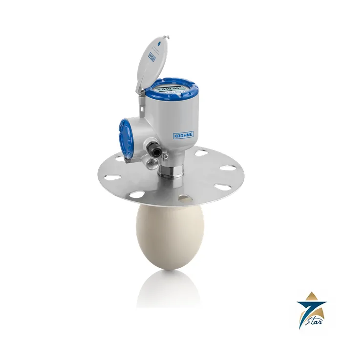 krohne-optiwave-6400-24-ghz-radar-level-transmitter-for-solids KROHNE OPTIWAVE 6400 radar level transmitter with PP drop antenna (family image)