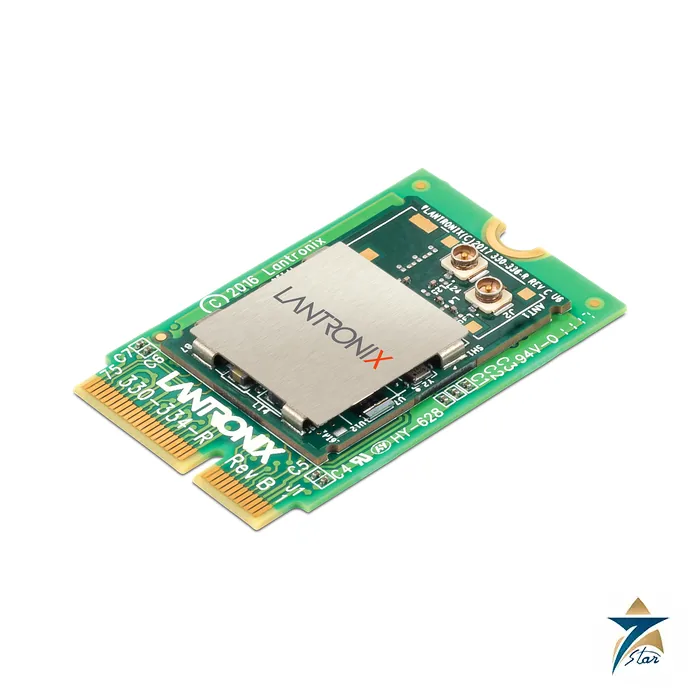 Lantronix xPico 240 embedded Wi-Fi IoT gateway module, edge connector version (XPC240300S-02)
