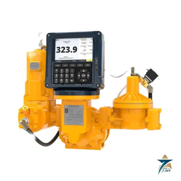 Liquid Controls MA-7 LPG meter system with LCR.iQ register and preset valve
