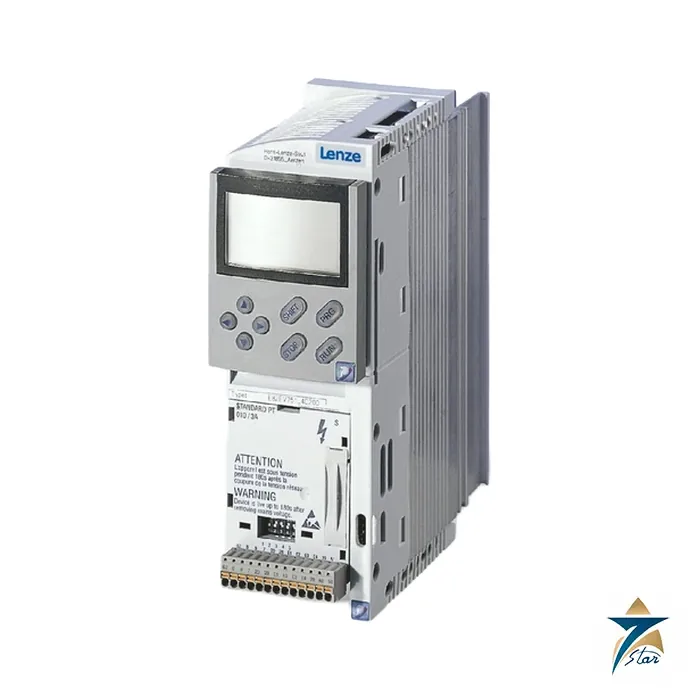 Lenze 8200 vector frequency inverter (family image, shown for E82EV551K2C) Lenze 8200 vector frequency inverter (family image, shown for E82EV551K2C)