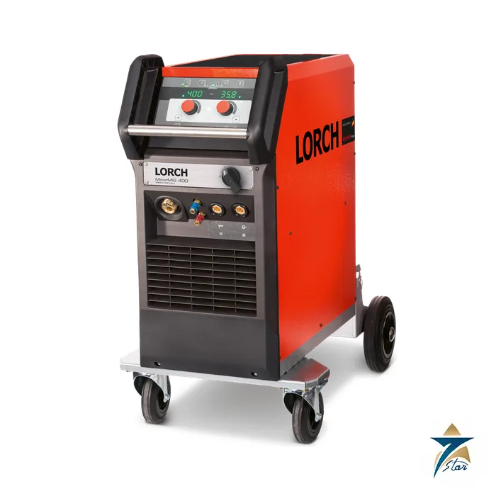 Lorch MicorMIG 400 compact MIG/MAG welding machine with integrated wire feeder Lorch MicorMIG 400 compact MIG/MAG welding machine with integrated wire feeder