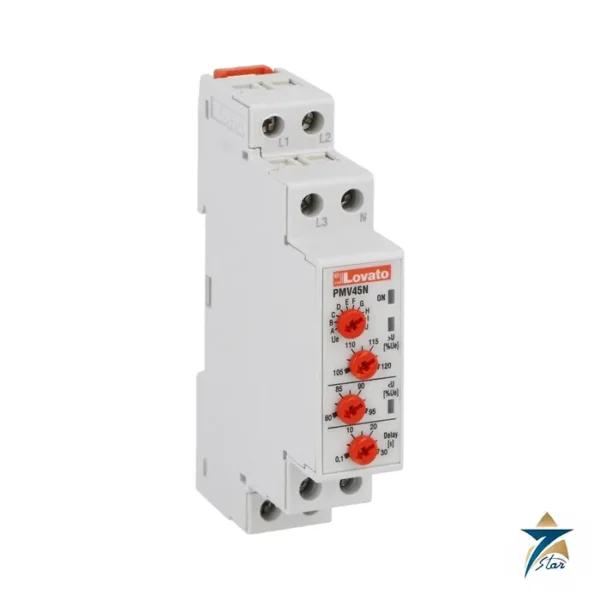 Lovato PMV45NA480 PMV45N Three-Phase Voltage Monitoring Relay