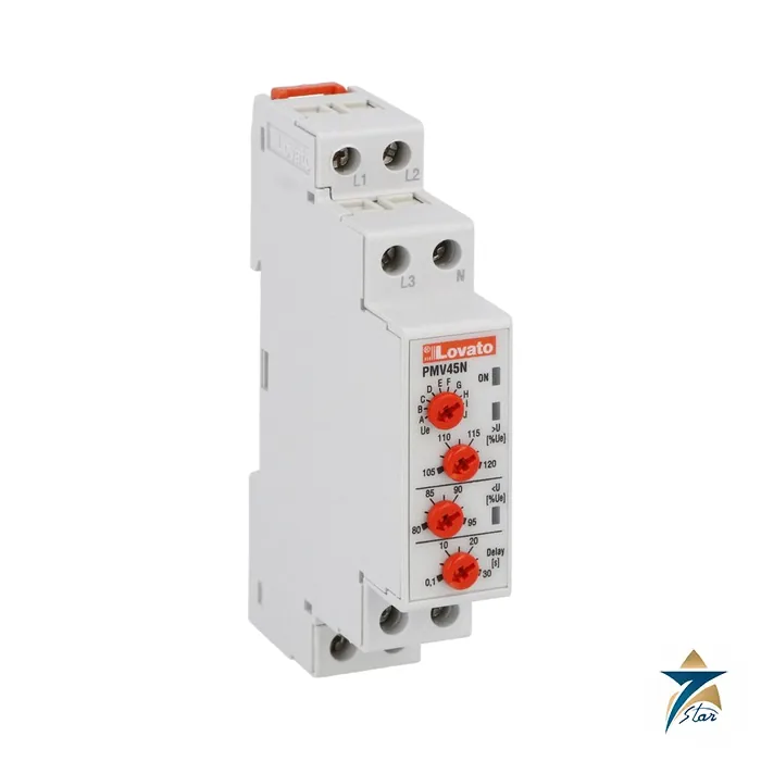 lovato-pmv45na480 Lovato PMV45NA480 PMV45N Three-Phase Voltage Monitoring Relay