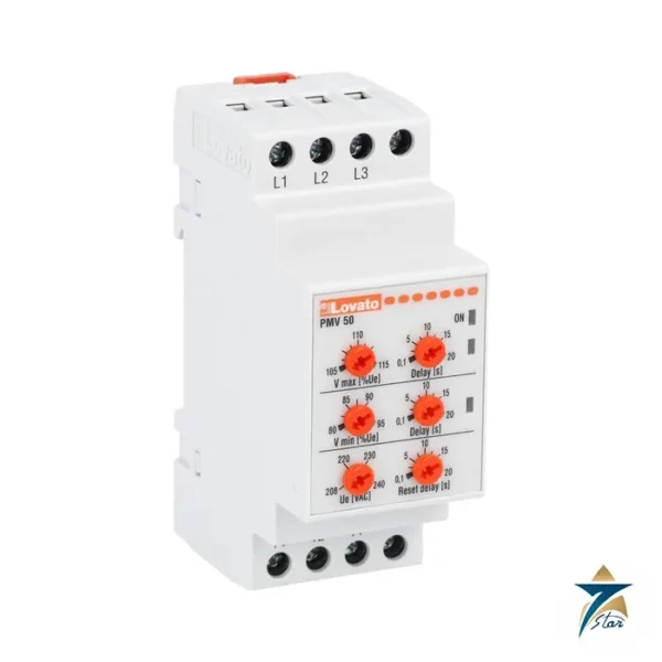 Lovato PMV50A575 PMV50 Three-Phase Voltage Monitoring Relay