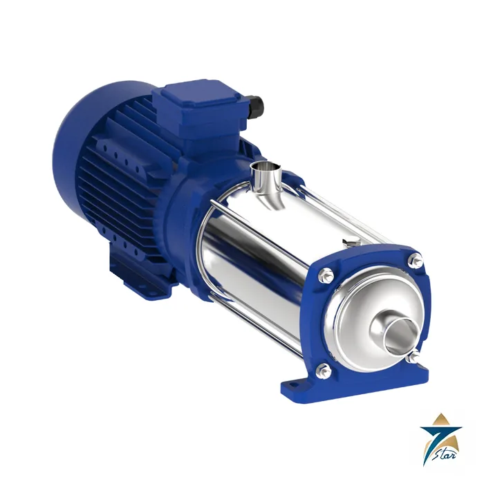 lowara-e-hm Xylem Lowara e-HM horizontal multistage centrifugal pump with three-phase motor