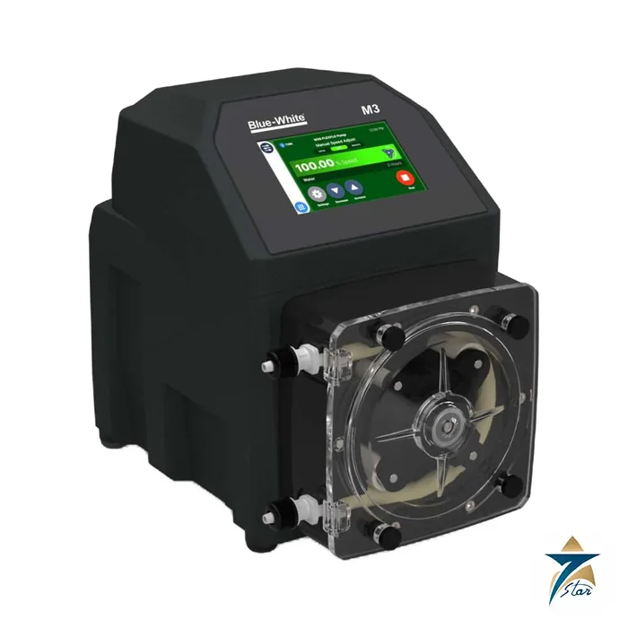 m3-bw Blue-White M3 FLEXFLO peristaltic metering pump with touchscreen