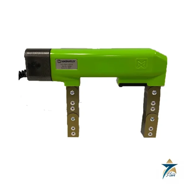 Magnaflux Y-7 AC/DC electromagnetic yoke with articulating legs