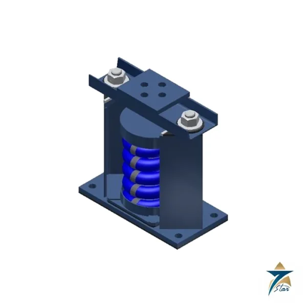 Mason SLR Restrained Spring Mount for Wind and Seismic Loads Supplied by Seven Star LLC