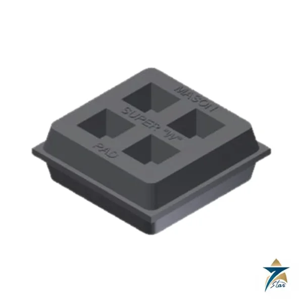 Mason Super W molded rubber vibration pad