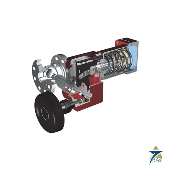 Masoneilan 35002 SB Camflex II Separable Bonnet Rotary Control Valve Supplied by Seven Star LLC