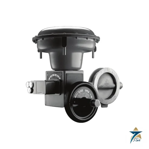 Masoneilan 37002 MiniTork II Butterfly Valve with Model 33 Actuator Supplied by Seven Star LLC