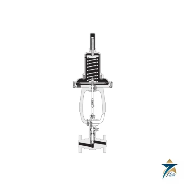 Masoneilan 536V Series Back Pressure Microflow Regulator Supplied by Seven Star LLC