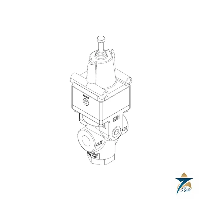 Masoneilan 77-80H and 00-80H High-Capacity Air Valve Supplied by Authorized Partner Seven Star LLC