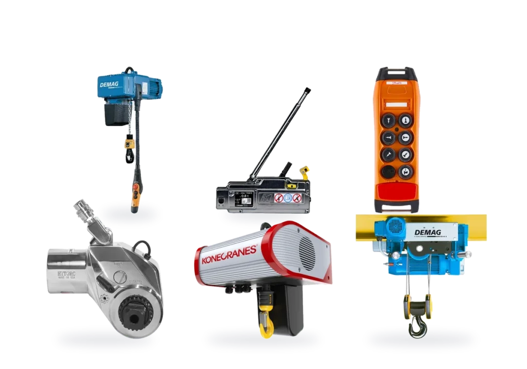 Material Handling & Lifting Equipment supplied by Seven Star LLC in Oman