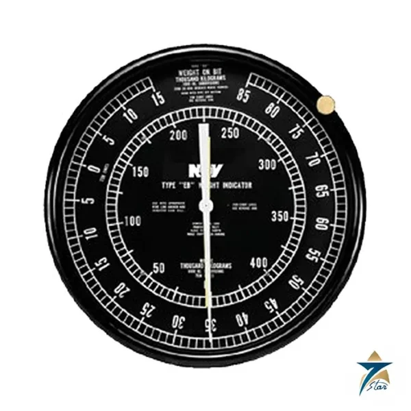 M/D Totco Type EB anchor type hydraulic weight indicator dial