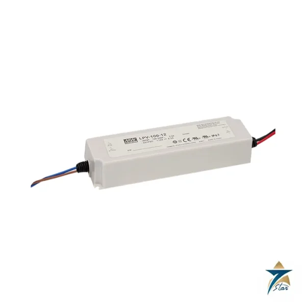 Mean Well LPV-100-12 12 V 102 W IP67 power supply