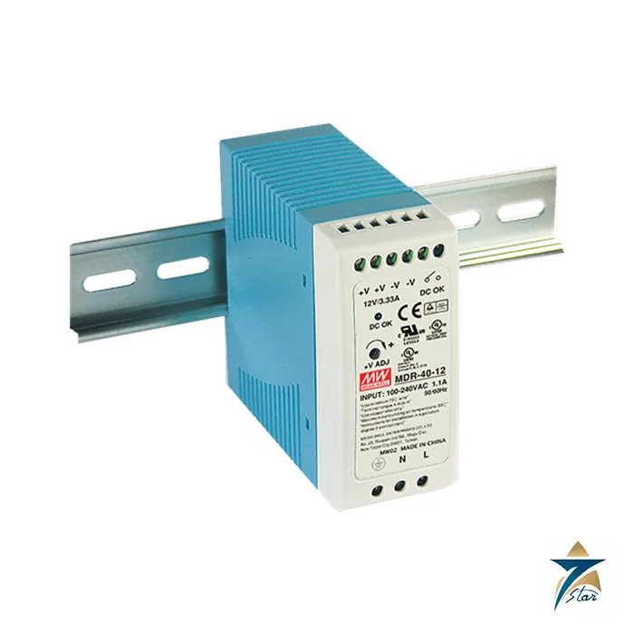 Mean Well MDR-40-12 DIN rail power supply