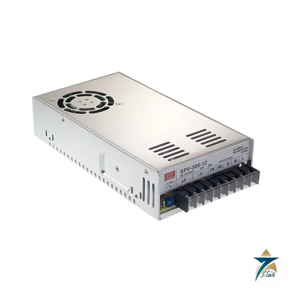 Mean Well SPV-300-12 enclosed power supply with fan