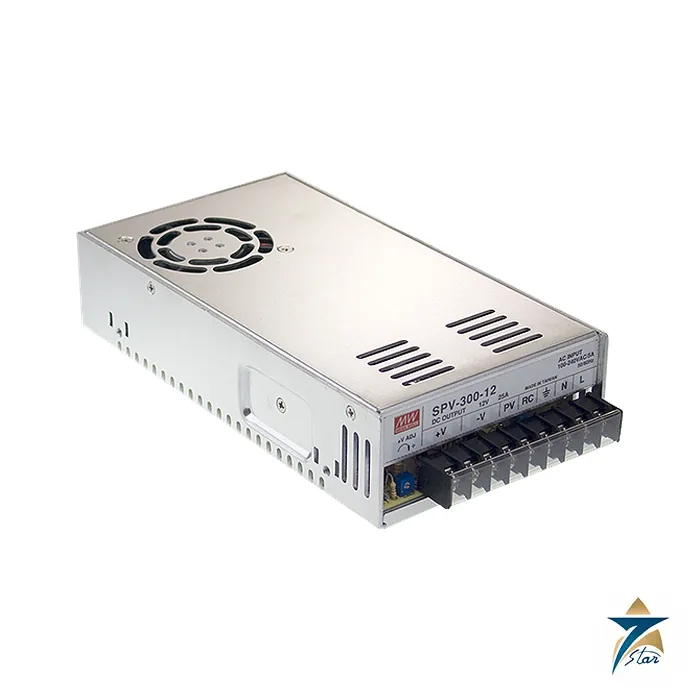 Mean Well SPV-300-12 enclosed power supply with fan Mean Well SPV-300-12 enclosed power supply with fan