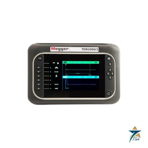 Megger TDR2000/3 Dual-Channel Time Domain Reflectometer Supplied by Seven Star LLC