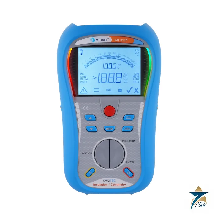 metrel-mi-3121 Metrel MI 3121 SMARTEC insulation and continuity tester