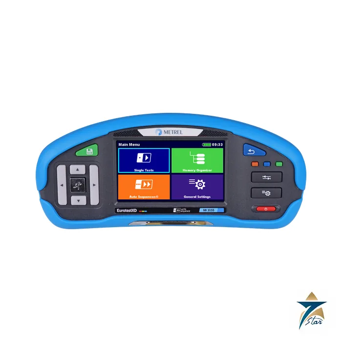 metrel-mi-3155 Metrel MI 3155 EurotestXD multifunctional installation tester