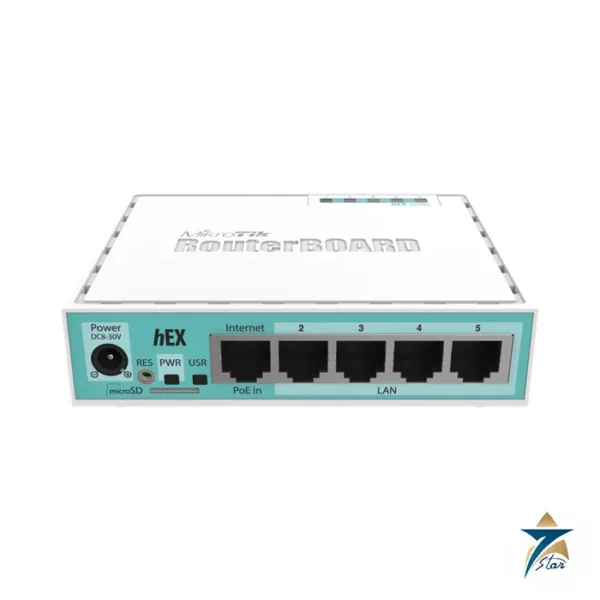 MikroTik hEX RB750Gr3 five-port gigabit router